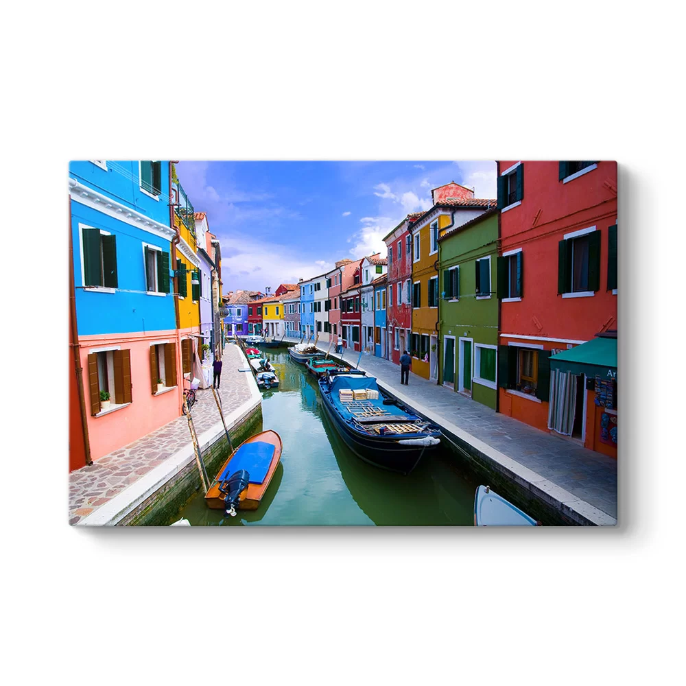 Burano Venedik Tablosu - Model 1